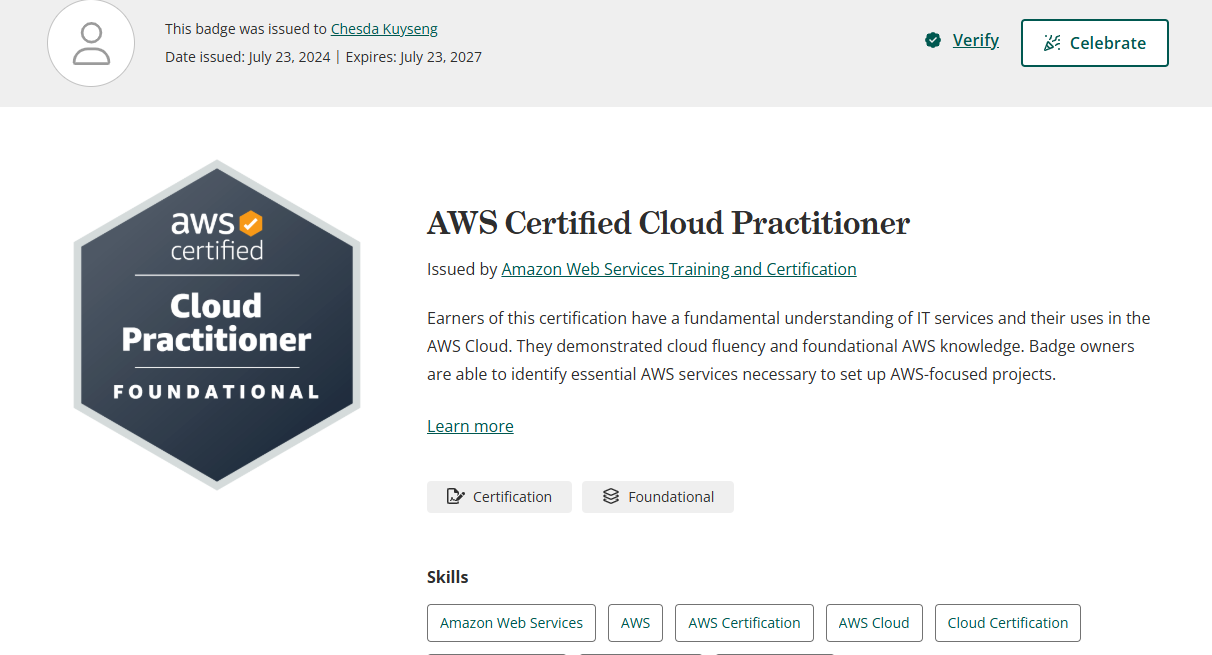 University Life Certificates Certificate